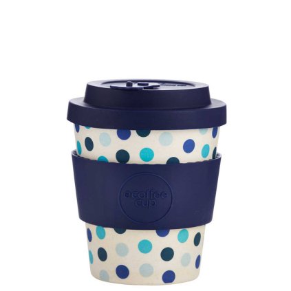 vyr 127Blue Polka 240ml bambusovy pohar