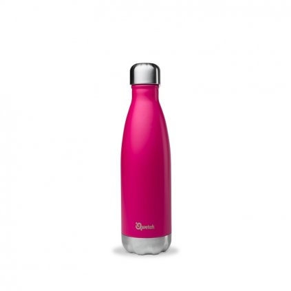 insulated stainless steel bottle magenta 500ml