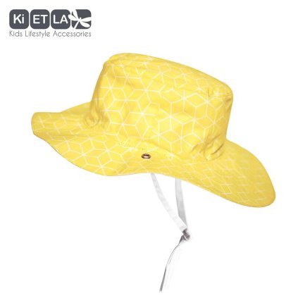 KiETLA, Obojstranný klobúčik s UV ochranou - 47 cm - Cubic Sun