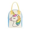 zipper lunch bag unicorn
