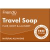 Friendly Soap, Prírodné mydlo cestovné na telo a vlasy