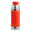 Pura® nerezová fľaša so športovým uzáverom 325ml oranžová
