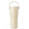 Equa, Carry cup termohrnček - butter, 600 ml