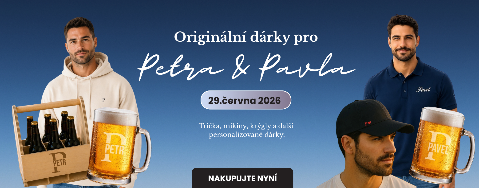 Dárky pro Petra a Pavla - AKCE
