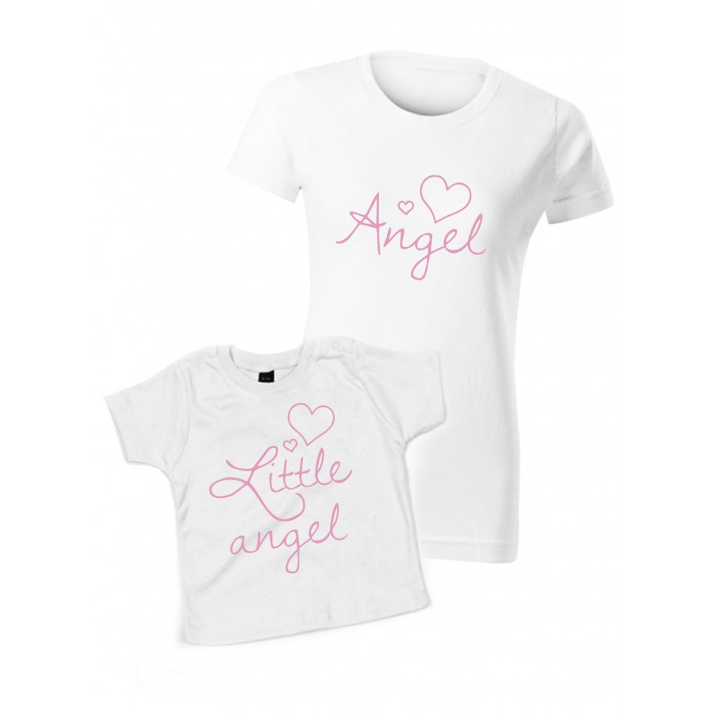 Tričko pro mámu a dítě ANGEL