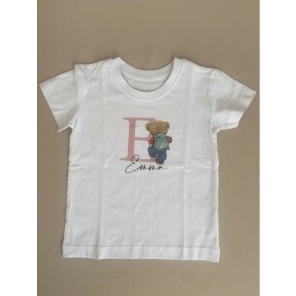 Tričko s potiskem MEDVÍDKA, pro Emmu