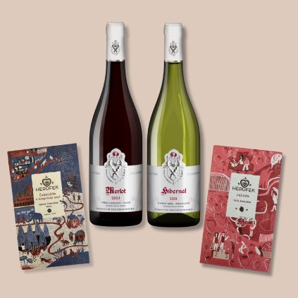 SET VinoMerlot VinoHibernal Cokolada Pepr Jahoda