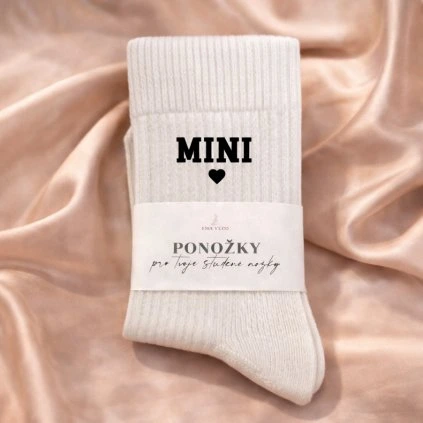 CZ Ponozky MINI Bila