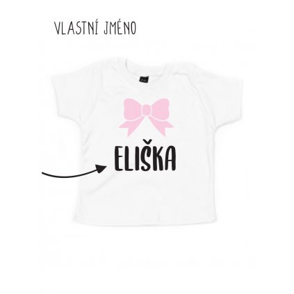 Tričko VĚNEČEK s vlastním jménem