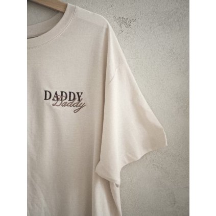 Pánské tričko s výšivkou DADDY
