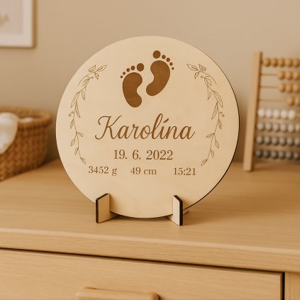 CZ DrevenaDekoraceUdajeDitete Tapky