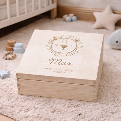 CZ DrevenaKrabicka Lvicek