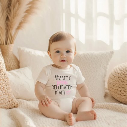 Body ŠŤASTNÝ PRVNÍ DEN MATEK - RŮŽOVÁ