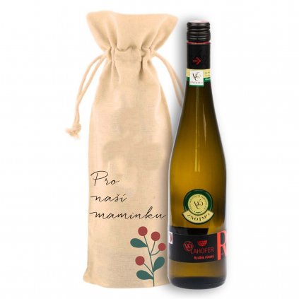 Pytlík na víno s potiskem PRO MAMINKU