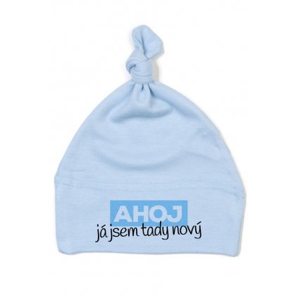 Čepička JÁ JSEM TADY NOVÝ (Barva Šedá)