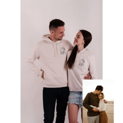 pár béž. mikina s fotkou oprava