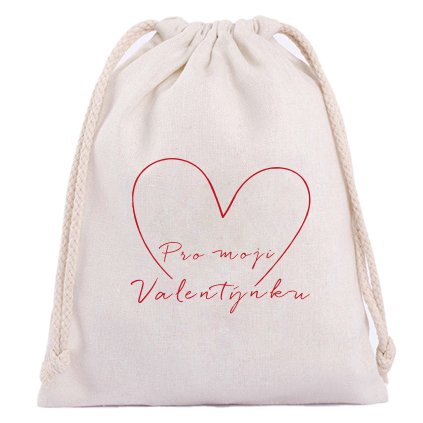 pytlík pro moji valentýnku