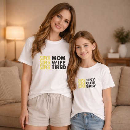 CZ SetTricek ProMamuADite SuperMom