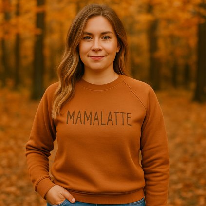 CZ Mama Mikiny Mamalatte Hneda