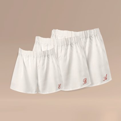 Kraťásky monogram psací č set