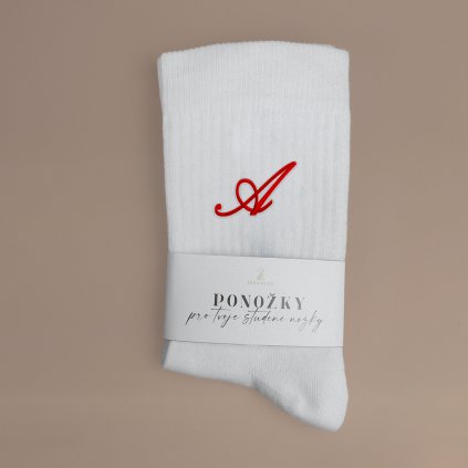 detska ponozka vysiv jmeno cervena obal