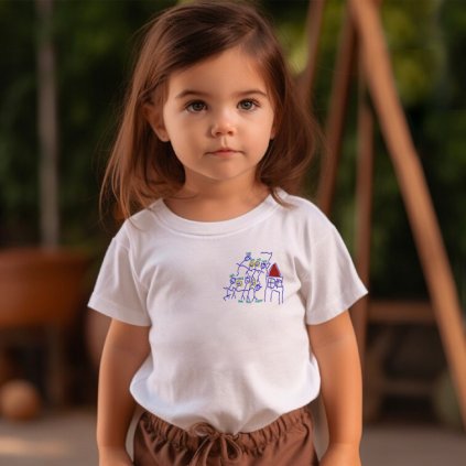 Tricko dite vysivka obrazek 2