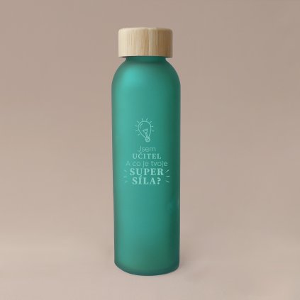 Lahev mock up zelena ucitel