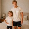 SET Pyzamo Potisk DaddysBoy Cerna