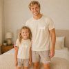 SET Pyzamo Potisk DaddysGirl Bezova