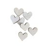 Dřevěná ozdoba SRDCE- špičaté (2cm) 50 Ks