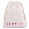 Bavlněný pytlík s vlastním jménem a datem