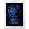 Plakát ZNAMENÍ V SOUHVĚZDÍ, ZÁŘIVÁ OBLOHA, pro pár