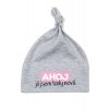 Čepička JÁ JSEM TADY NOVÁ (Barva Šedá)