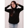 černá mikina žena
