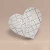 Svatba srdce puzzle 5 popis