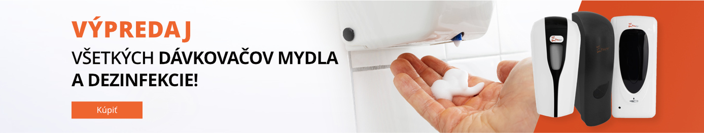 dávkovače mydla a dezinfekcie akcie zľava výpredaj