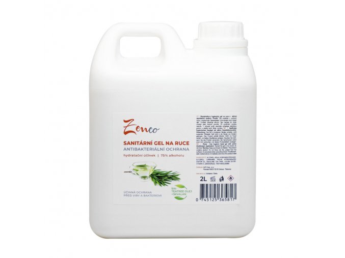 Antibakteriálny gél ZENCO 2000ml s tea tree