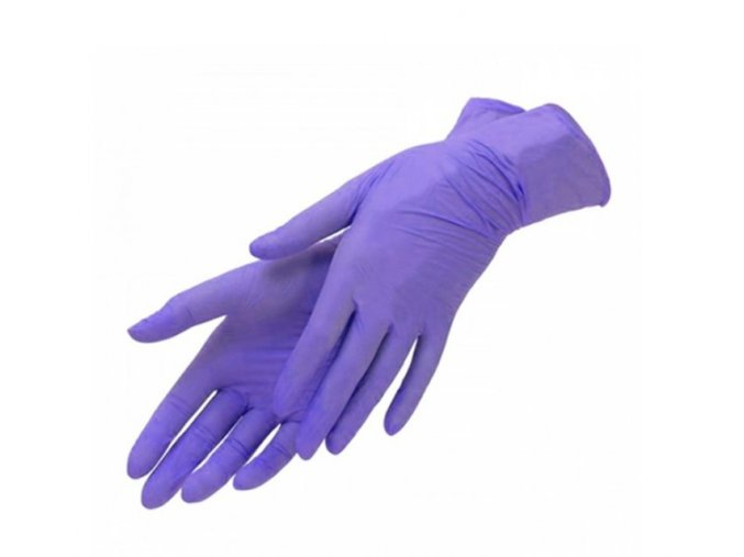 nitrylex classic violet fialové nitrilové rukavice