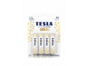 Tesla GOLD+ AA 4ks
