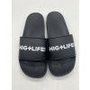 PANTOFLE HL420 BLACK SLIDES