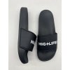 PANTOFLE HL420 BLACK SLIDES
