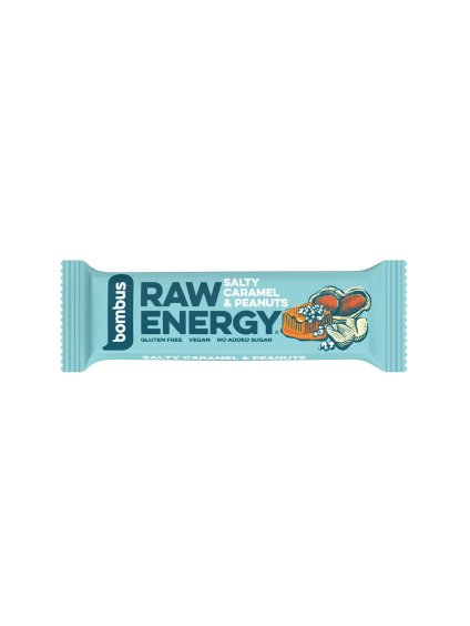 RAW ENERGY SALTY CARAMEL PEANUTS