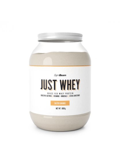 just whey salted caramel 1 kg gymbeam 1