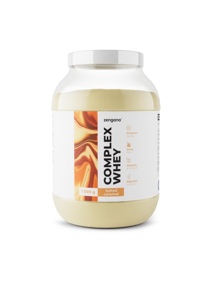 zengana protein mockup caramel front