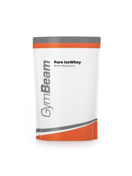 protei n pure isowhey gymbeam 1000 g strawberry cream