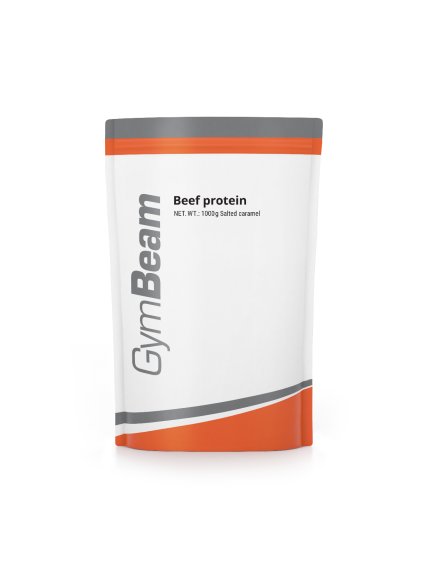 beef protein salted caramel 1000 g gymbeam