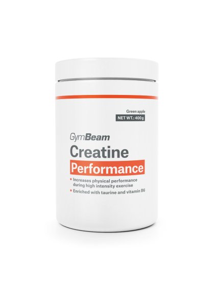 creatine performance green apple 400 g gymbeam