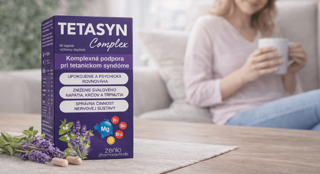 Čo na tetániu: Prečo je TETASYN Complex ideálny výživový doplnok pri tetanickom syndróme
