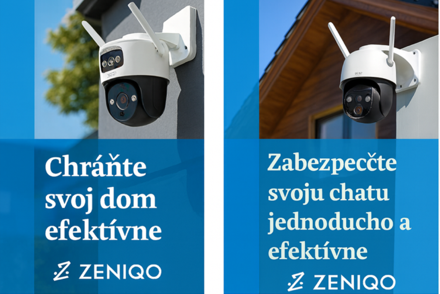 Zabezpečenie domu a chaty s modernými kamerami