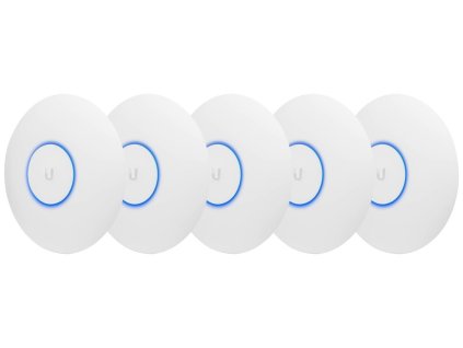 Ubiquiti UniFi AC PRO 5 - Wi-Fi 5 AP, 2,4/5GHz a 1750 Mbps - sada 5 (bez PoE injektora)